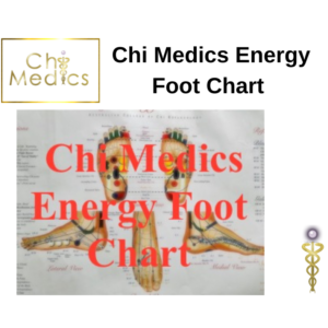 Chi Medics™ via the Feet: Chi-Reflexology Foot Chart