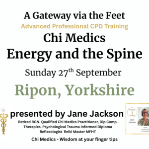 Chi Medics – Energy and the Spine CPD Course, Ripon